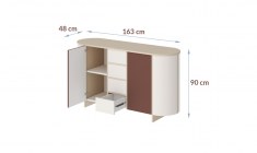MEDUNO sideboard (super matt)
