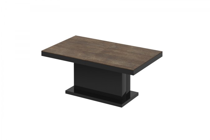 MATERA LUX coffee table (high gloss/super matt/wood-like decor)