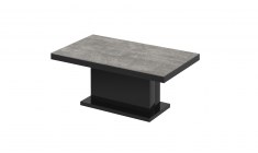 MATERA LUX coffee table (high gloss/super matt/wood-like decor)