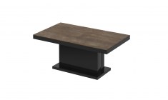 MATERA LUX coffee table (high gloss/super matt/wood-like decor)
