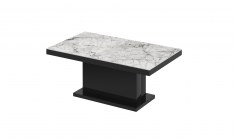 MATERA LUX coffee table (high gloss/super matt/wood-like decor)