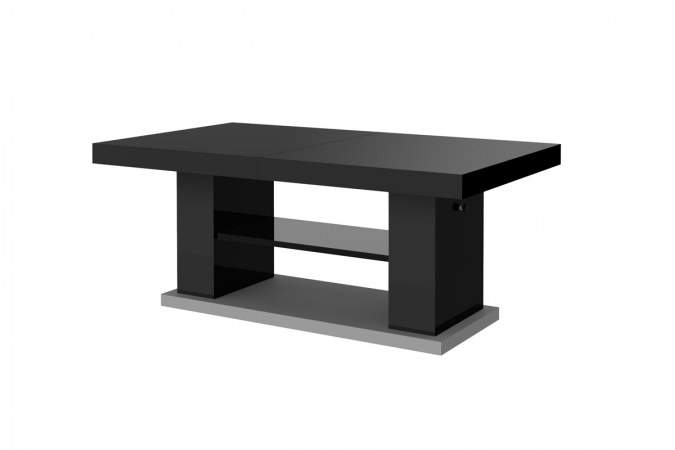 MATERA 2 coffee table (high gloss/wood-like decor)