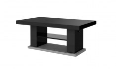 MATERA 2 coffee table (high gloss/wood-like decor)