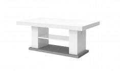 MATERA 2 coffee table (high gloss/wood-like decor)