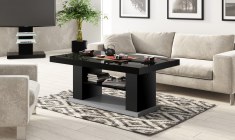 MATERA 2 coffee table (high gloss/wood-like decor)