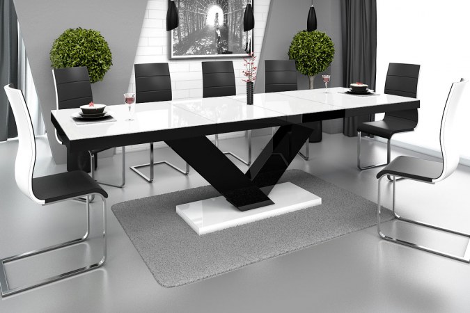 VICTORIA 160 table (high gloss / super matt)