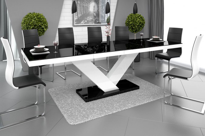 VICTORIA 160 table (high gloss / super matt)