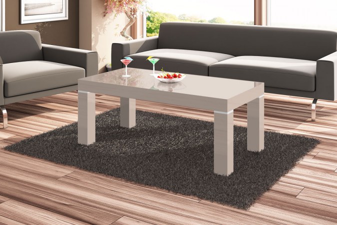 MONACO PR 120 coffee table (high gloss/wood-like decor)