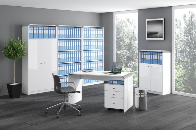 MURANO Under desk drawer unit on castors