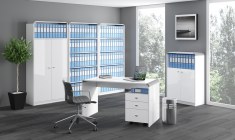 MURANO Under desk drawer unit on castors