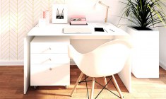 MURANO Under desk drawer unit on castors