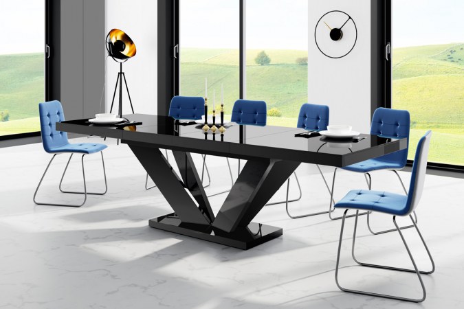 VIVA 2 table (high gloss/super matt) 160-256 cm