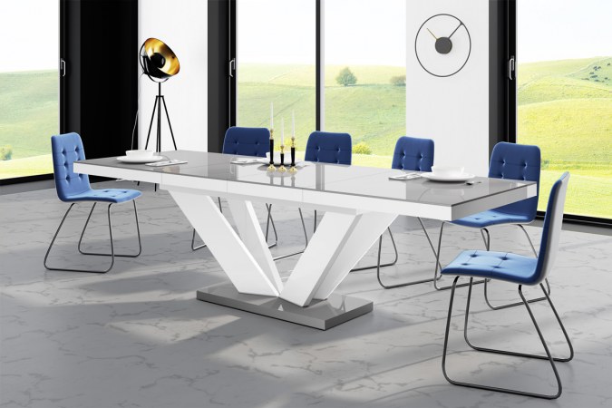VIVA 2 table (high gloss/super matt) 160-256 cm