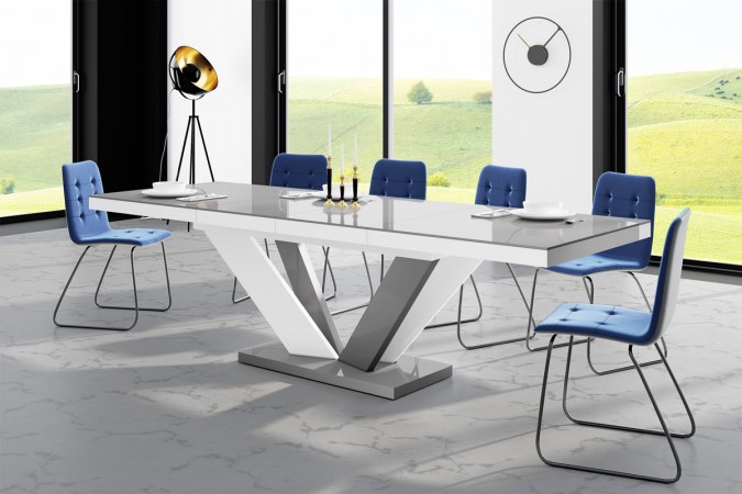 VIVA 2 table (high gloss/super matt) 160-256 cm