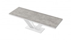 VIVA 2 table (high gloss/super matt) 160-256 cm