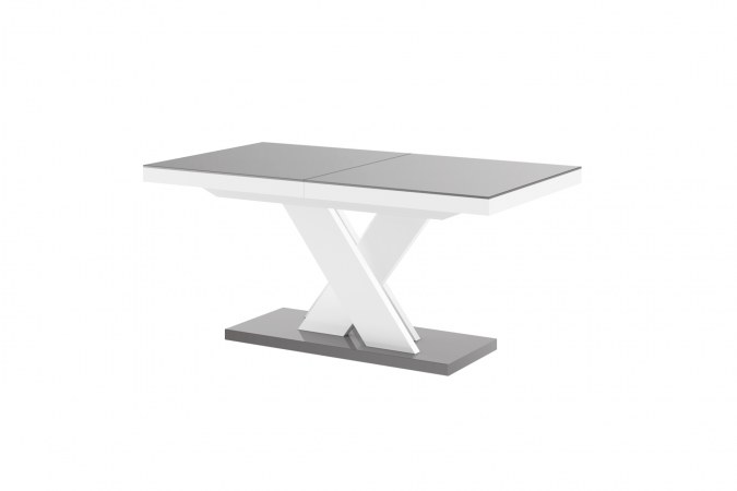 XENON LUX table (high gloss / super matt) 160-256 cm