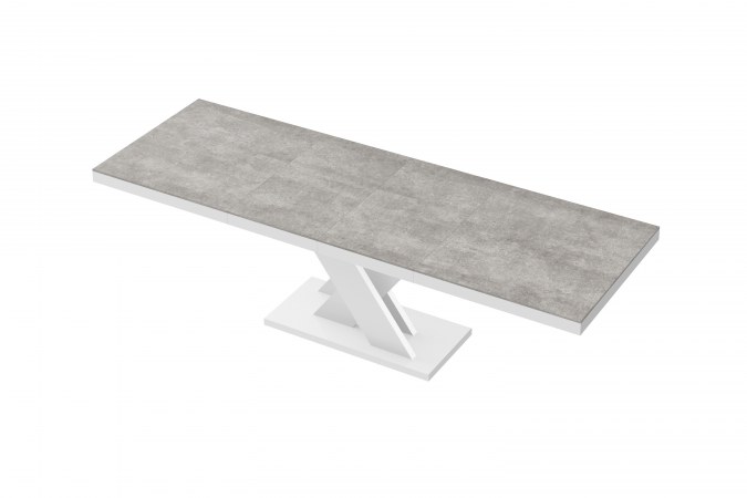 XENON LUX table (high gloss / super matt) 160-256 cm