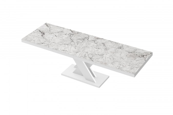XENON LUX table (high gloss / super matt) 160-256 cm