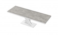 XENON LUX table (high gloss / super matt) 160-256 cm