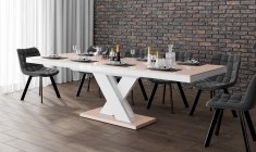 XENON LUX table (high gloss / super matt) 160-256 cm