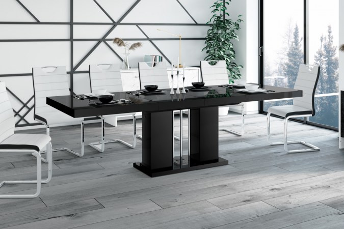 LORENA table (high gloss/different colours) 160-260 cm
