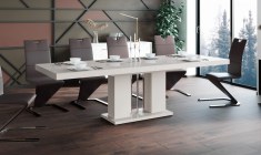 LORENA table (high gloss/different colours) 160-260 cm