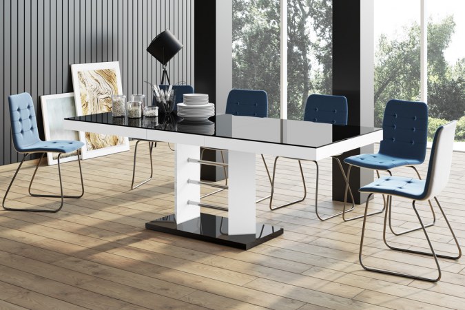 LINOSA LUX table (high gloss/super mat/different colours) 160-260 cm