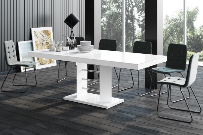 LINOSA LUX table (high gloss/super mat/different colours) 160-260 cm