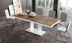 LINOSA LUX table (high gloss/super mat/different colours) 160-260 cm
