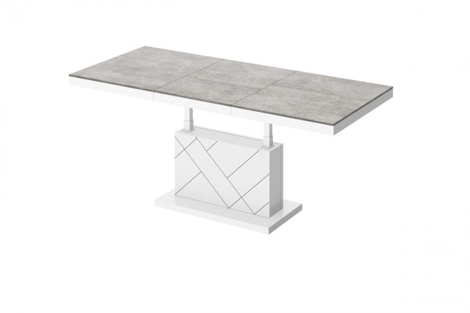MATERA MAX coffee table (high gloss/super matt) 120-170 cm
