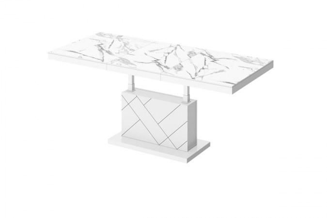 MATERA MAX coffee table (high gloss/super matt) 120-170 cm