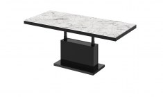 MATERA MAX coffee table (high gloss/super matt) 120-170 cm
