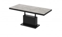 MATERA MAX coffee table (high gloss/super matt) 120-170 cm