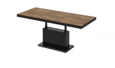 MATERA MAX coffee table (high gloss/super matt) 120-170 cm