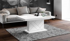 MATERA MAX coffee table (high gloss/super matt) 120-170 cm