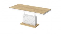 MATERA MAX coffee table (high gloss/super matt) 120-170 cm