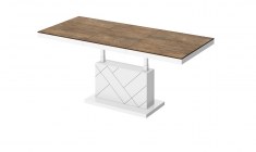 MATERA MAX coffee table (high gloss/super matt) 120-170 cm