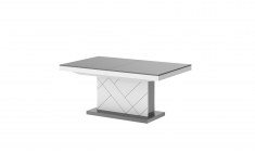 MATERA MAX coffee table (high gloss/super matt) 120-170 cm