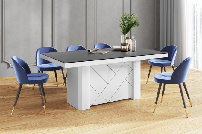 KOLOS MAX 180 table (high gloss / super matt) 180-468 cm