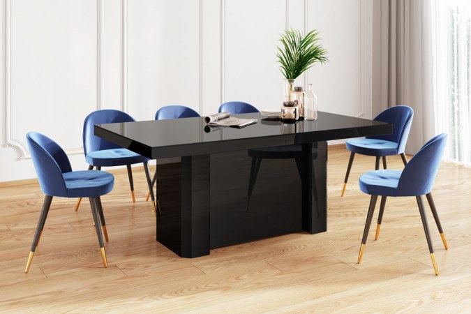KOLOS MAX 180 table (high gloss / super matt) 180-468 cm
