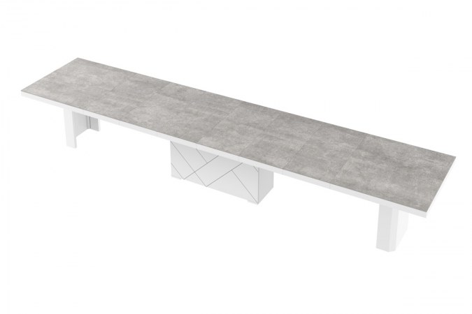 KOLOS MAX 180 table (high gloss / super matt) 180-468 cm