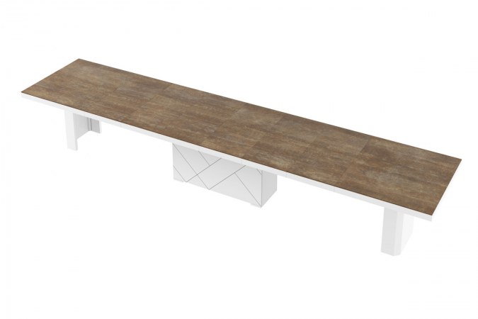 KOLOS MAX 180 table (high gloss / super matt) 180-468 cm