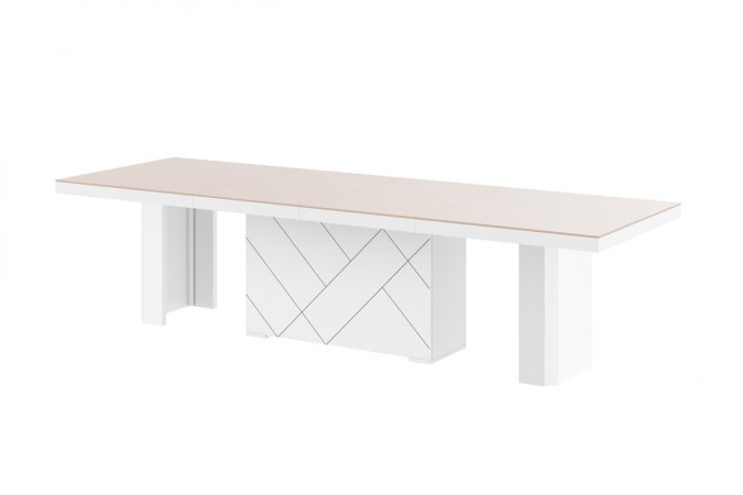 KOLOS MAX 180 table (high gloss / super matt) 180-468 cm