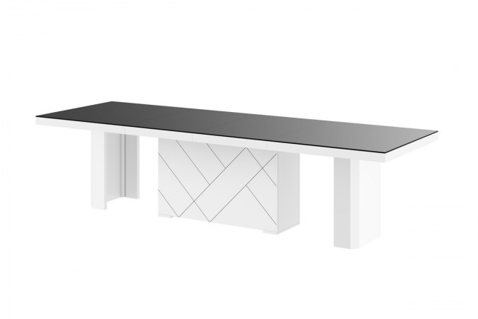 KOLOS MAX 180 table (high gloss / super matt) 180-468 cm