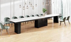 KOLOS MAX 180 table (high gloss / super matt) 180-468 cm
