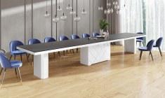 KOLOS MAX 180 table (high gloss / super matt) 180-468 cm