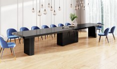 KOLOS MAX 180 table (high gloss / super matt) 180-468 cm
