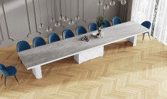 KOLOS MAX 180 table (high gloss / super matt) 180-468 cm