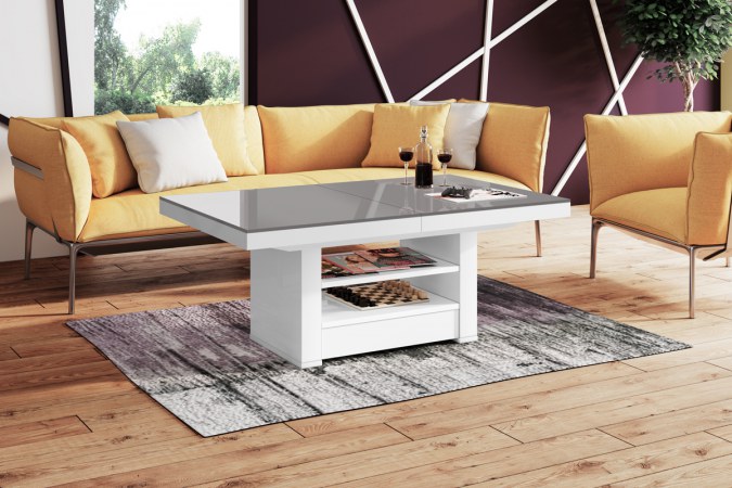 AVERSA MAX coffee table (high gloss / super matt) 120-170 cm
