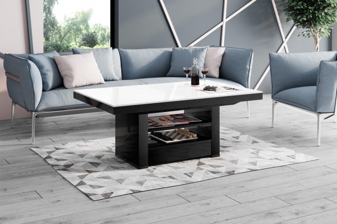 AVERSA MAX coffee table (high gloss / super matt) 120-170 cm